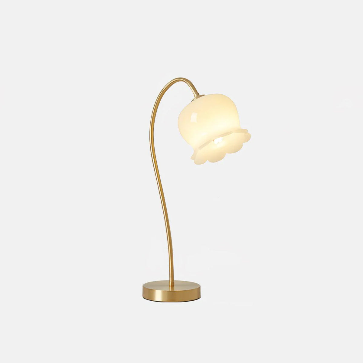 Brass Flower Table Lamp 6