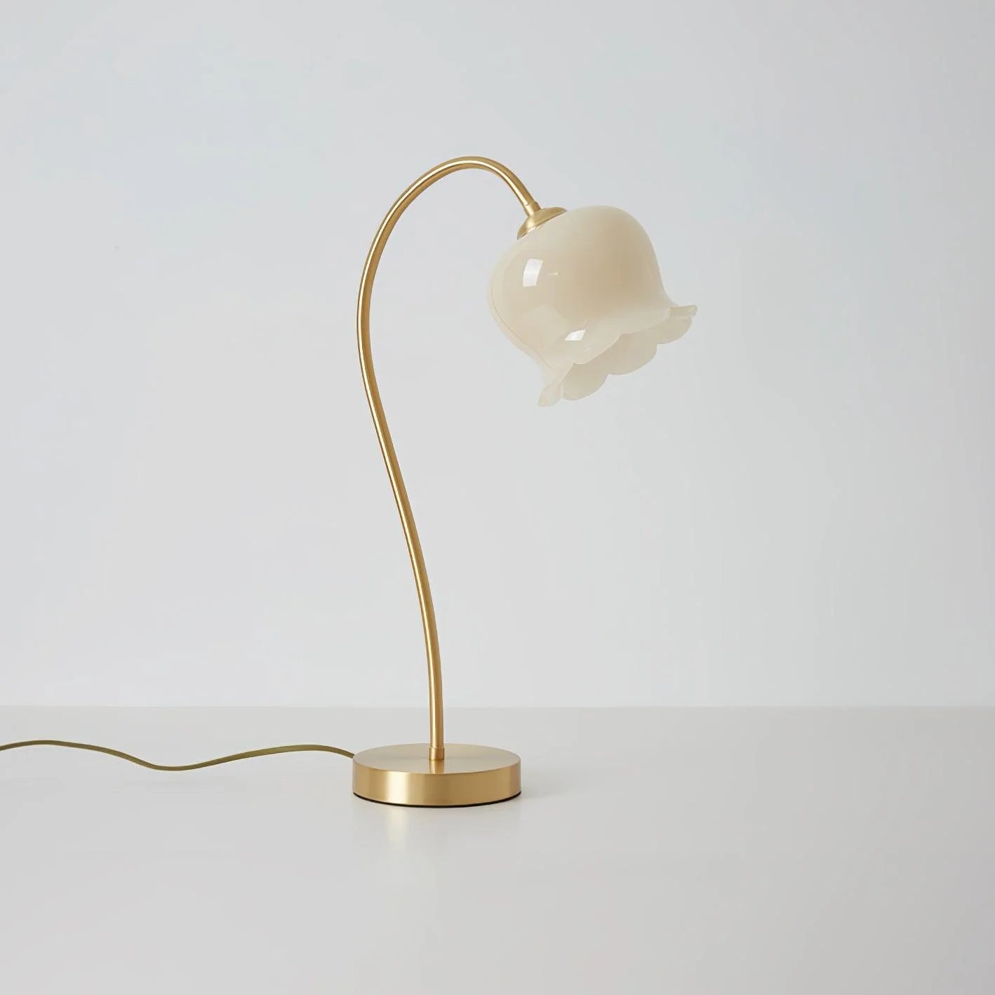 Brass Flower Table Lamp 9