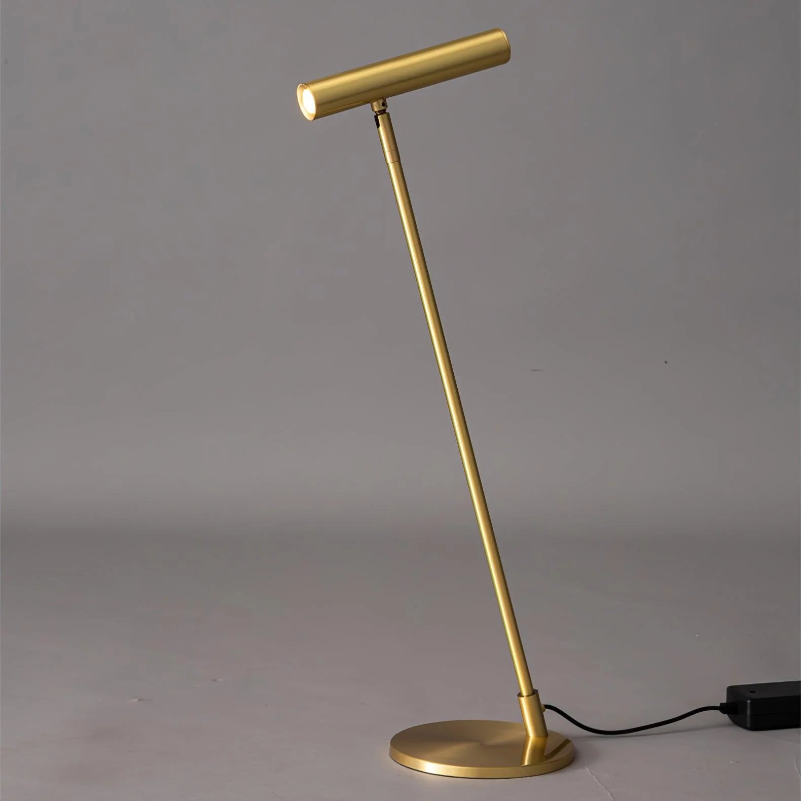 Brass Pole Table Lamp 12