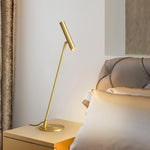 Brass Pole Table Lamp 21