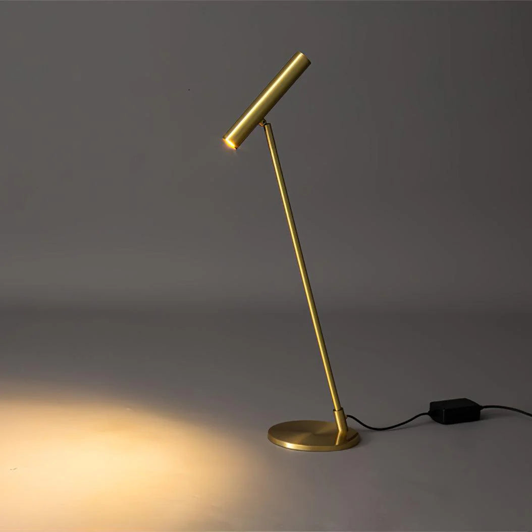 Brass Pole Table Lamp 23