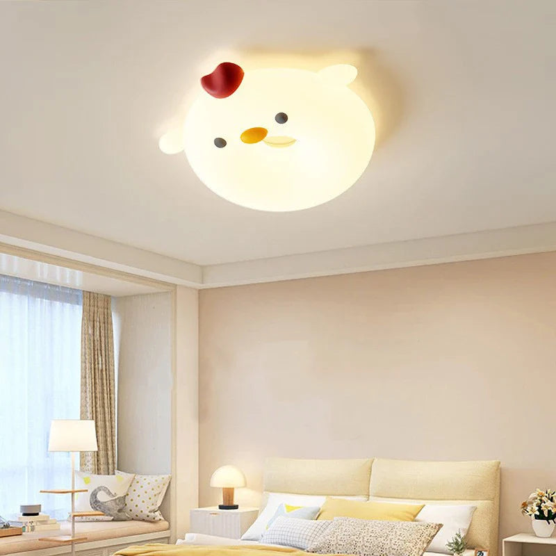 Cartoon_Chicken_Ceiling_Light_2