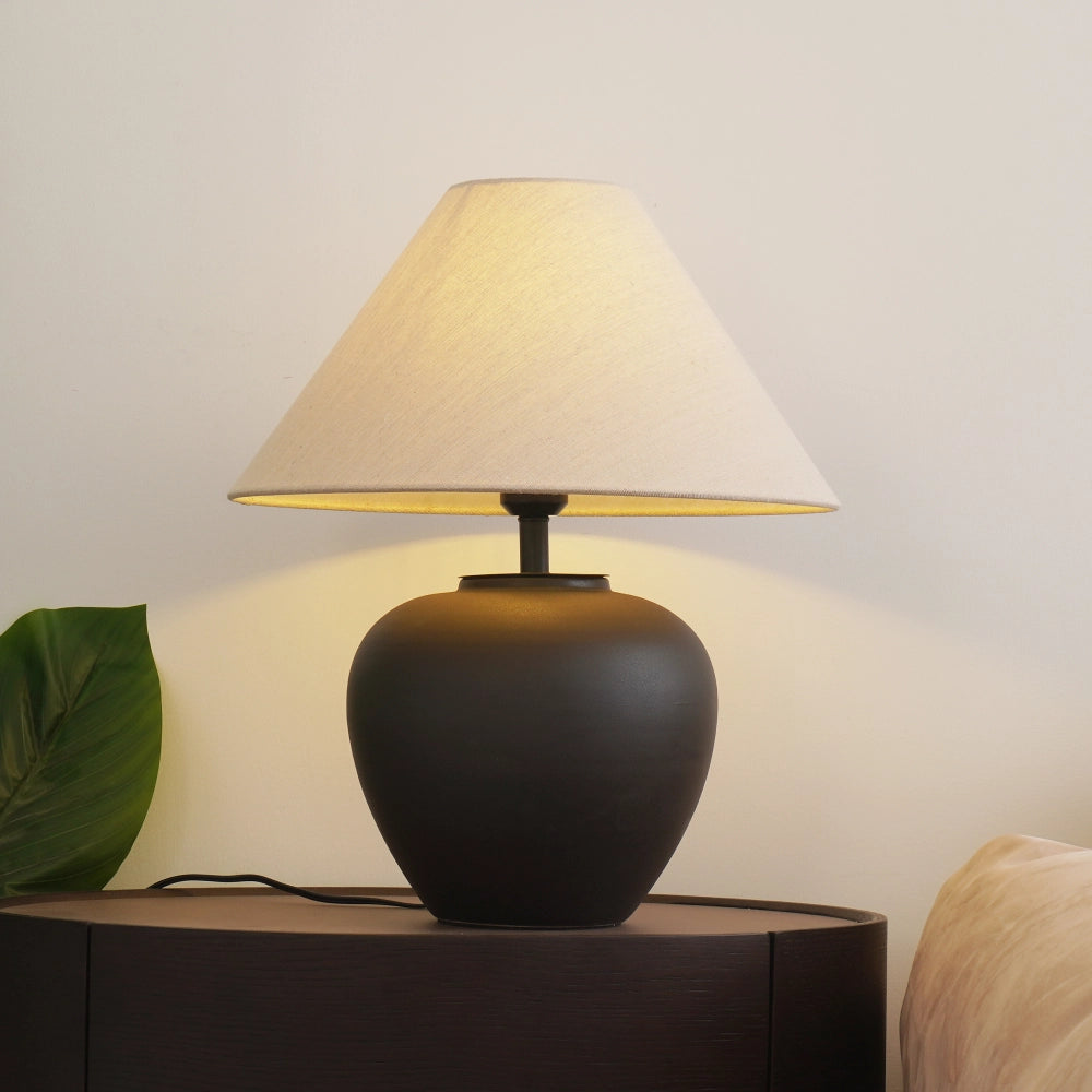 Ceramic Fabric Table Lamp
