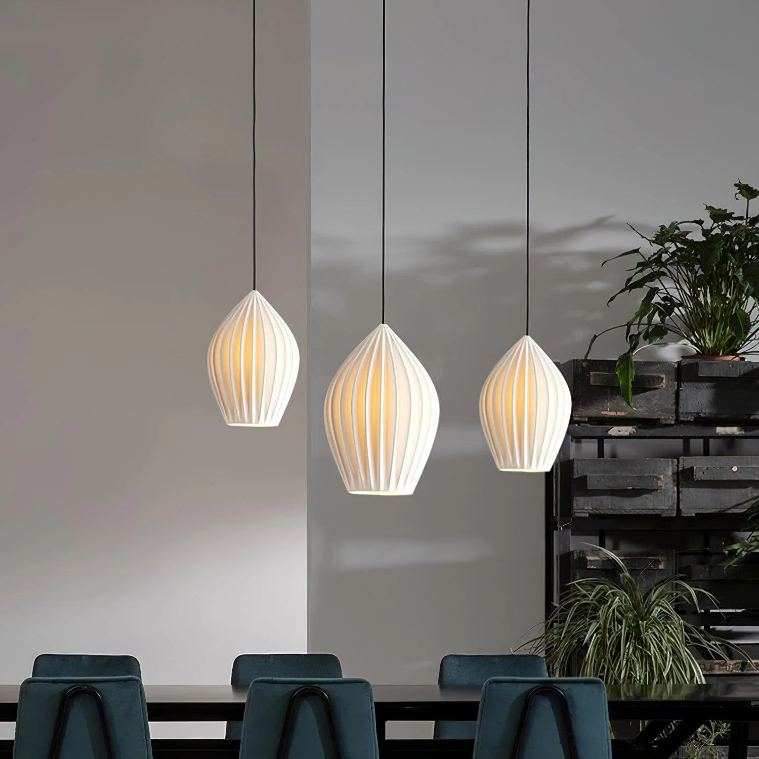 Ceramic_Ribbed_Pendant_Light_9