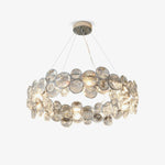 Chrome Round Crystal Chandelier 1