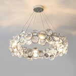 Chrome Round Crystal Chandelier 2