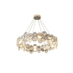 Chrome Round Crystal Chandelier 27