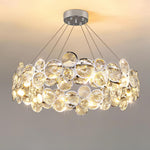 Chrome Round Crystal Chandelier 9