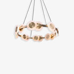 Circular Optical Disc Chandelier 1