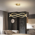 Circular Wave Chandelier 12