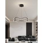 Circular Wave Chandelier 8