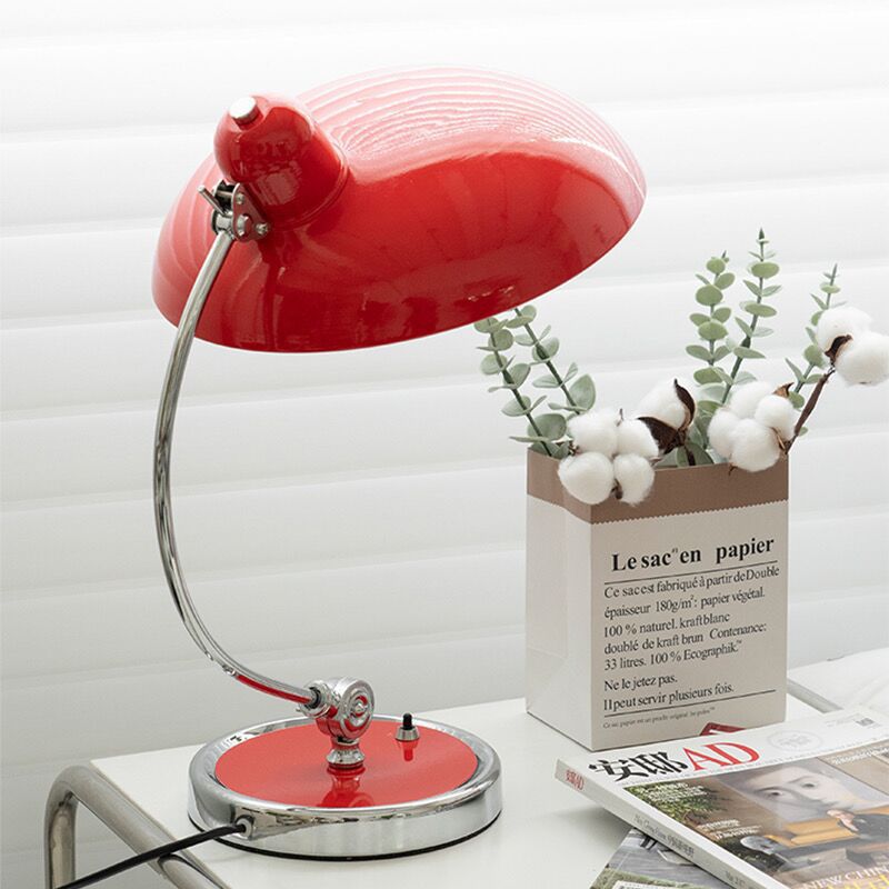 Classic Kaiser Table Lamp Red