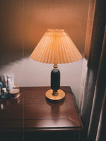 Classic Pleated Table Lamp 15