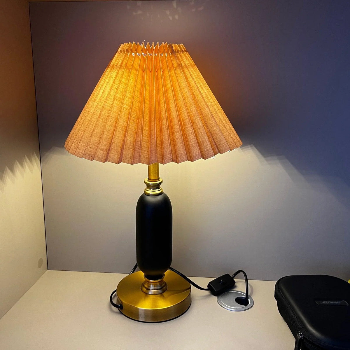 Classic Pleated Table Lamp 2