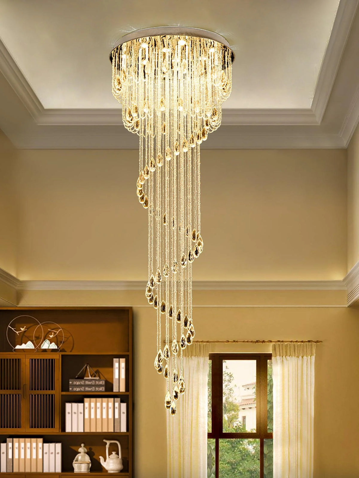 Classic Symphony Spiral Chandelier 10