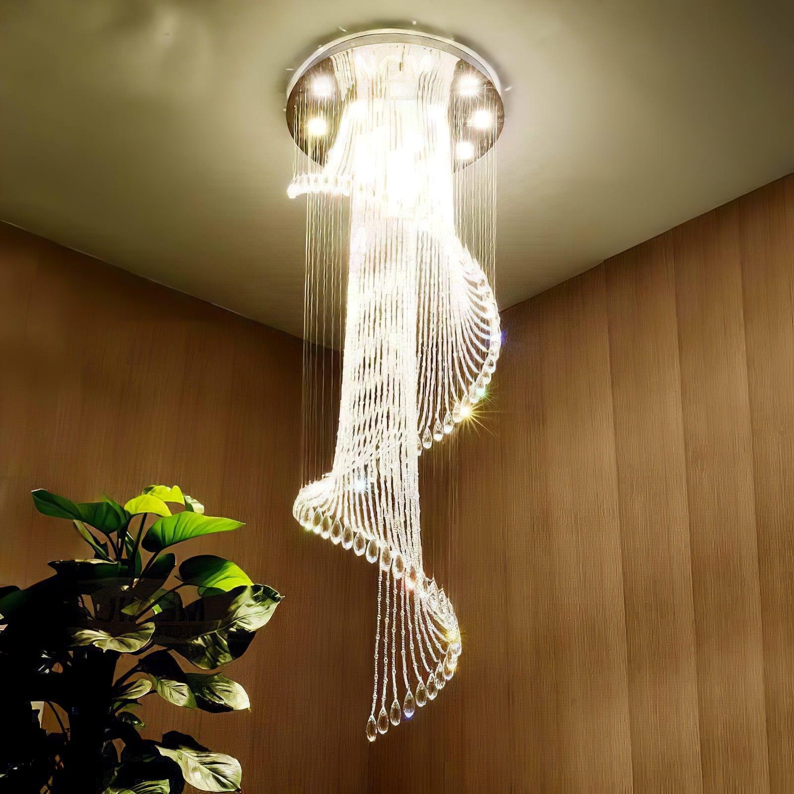 Classic Symphony Spiral Chandelier 15