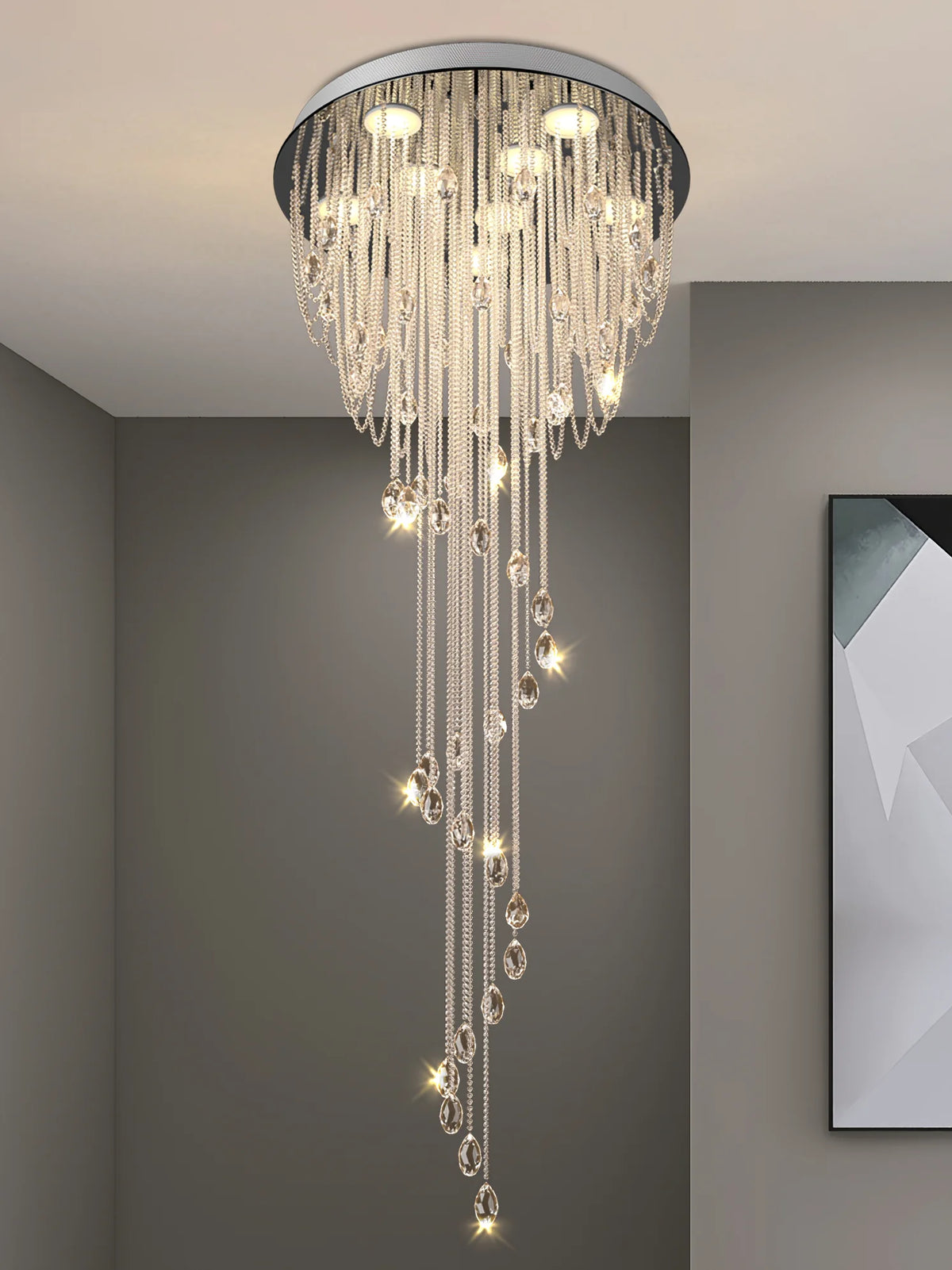 Classic Symphony Spiral Chandelier 19