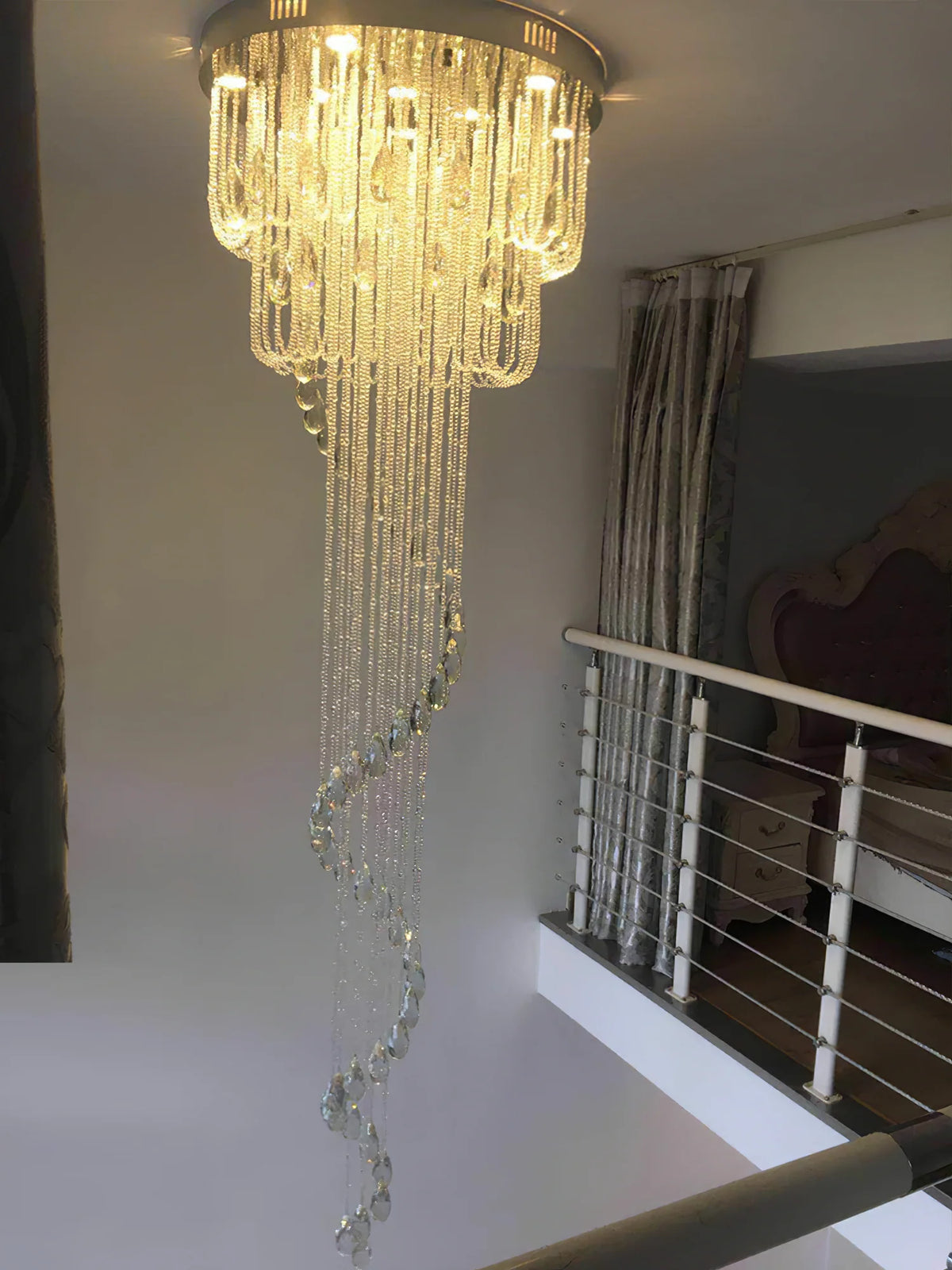 Classic Symphony Spiral Chandelier 7