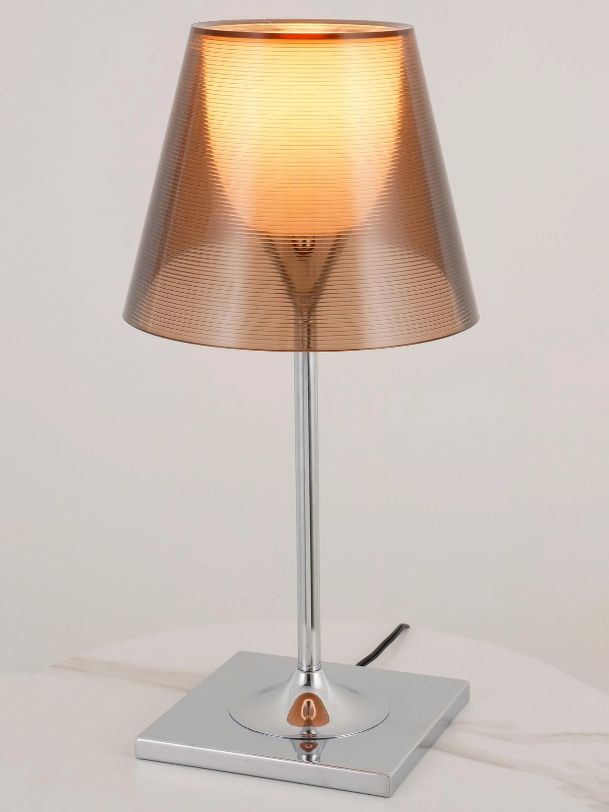 Clear Cracked Table Lamp-32