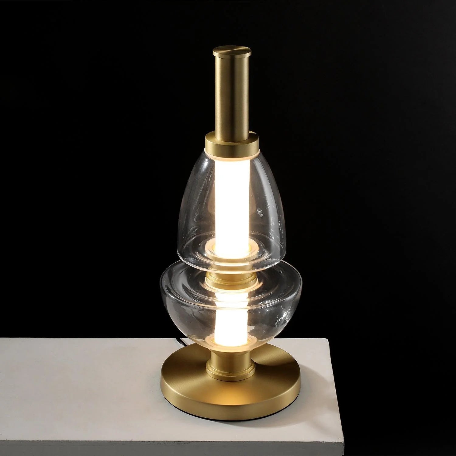 Clear Symbol Table Lamp 2