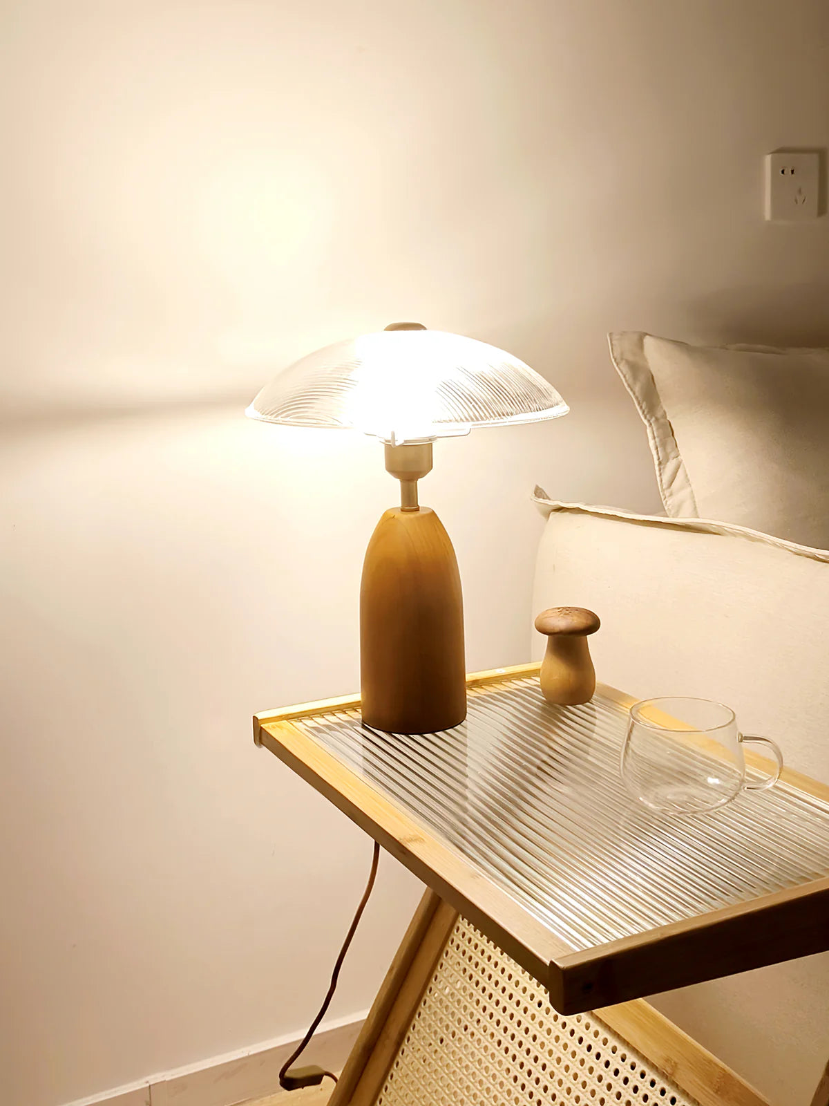 Clear Umbrella Table Lamp 5