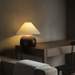 Corner Log Table Lamp 5