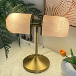 Corrugated Glass Table Lamp-10