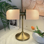 Corrugated Glass Table Lamp-12