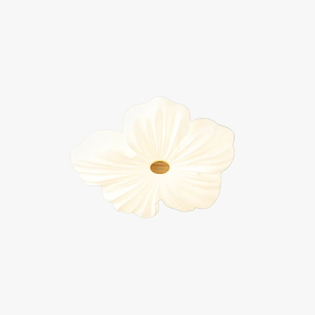 Cream Flower Ceiling Lamp with acrylic material