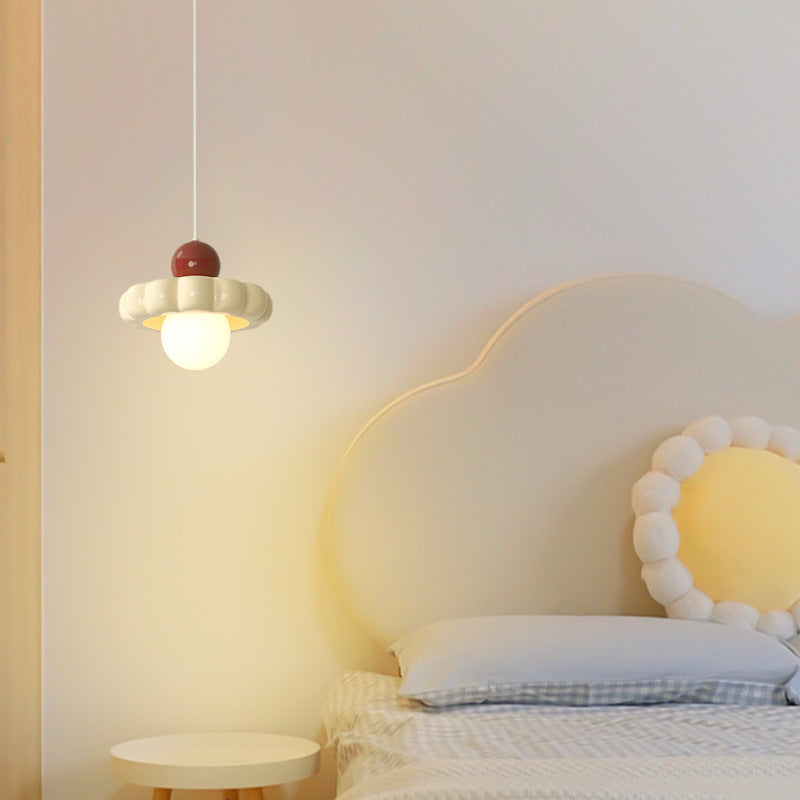 Cream_Flower_Pendant_Lamp_2