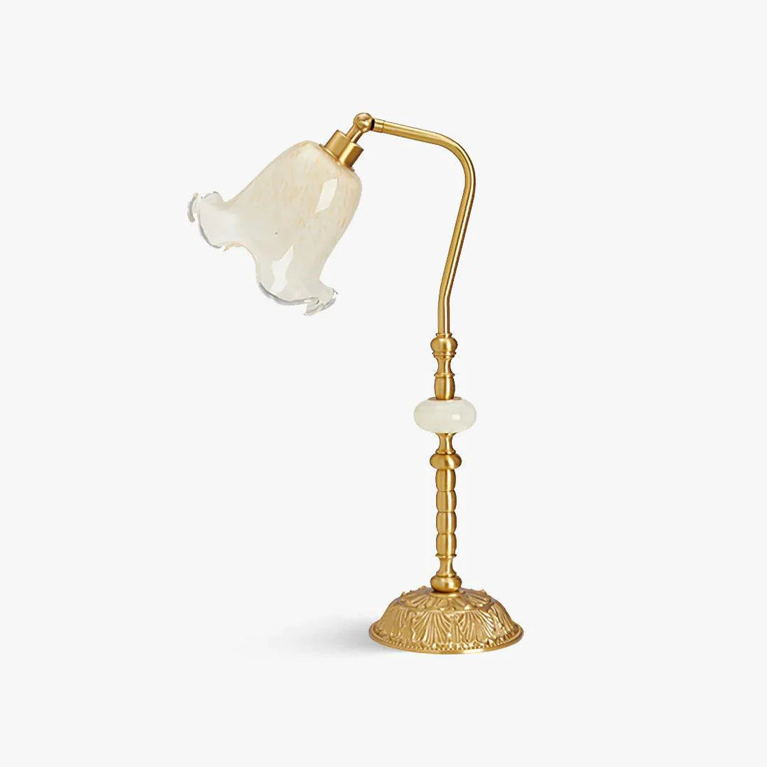 Cream Flower Table Lamp 1