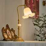 Cream Flower Table Lamp 12