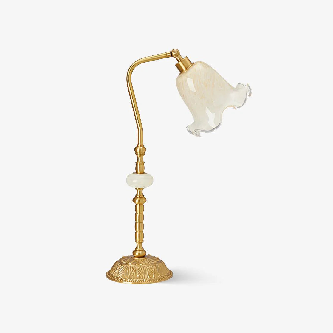 Cream Flower Table Lamp 8