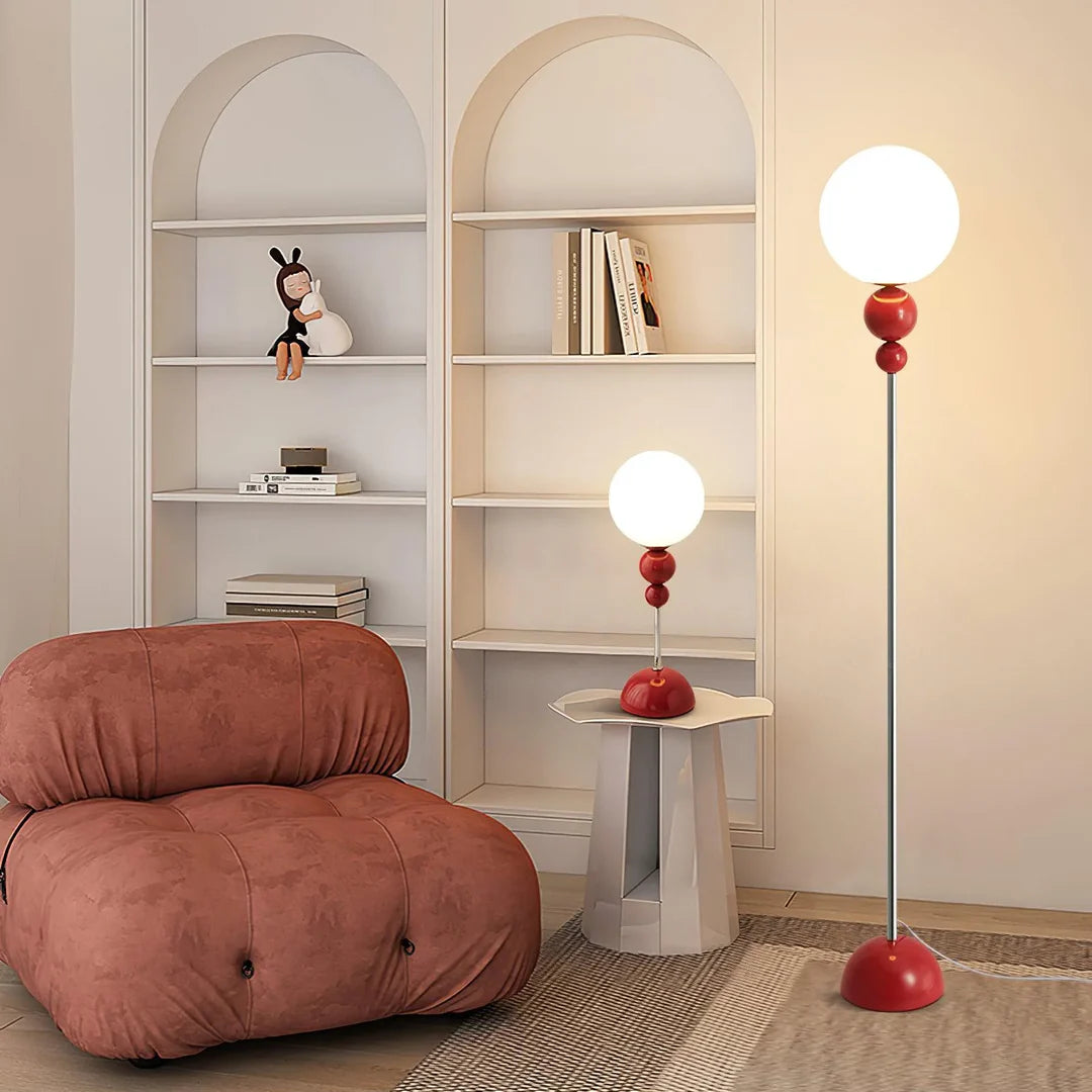 Cream Macaron Floor Lamp 13