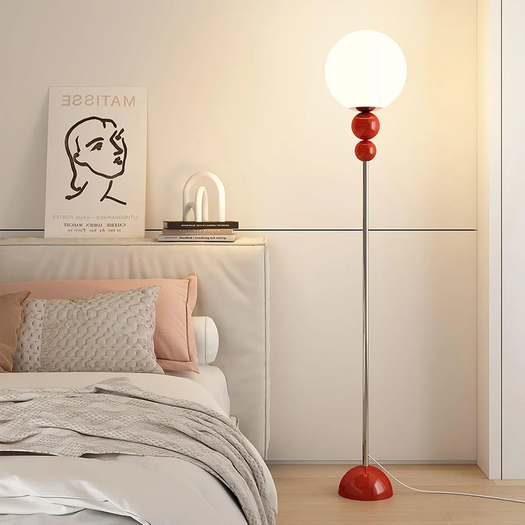 Cream Macaron Floor Lamp 14