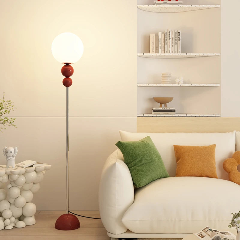 Cream Macaron Floor Lamp 19