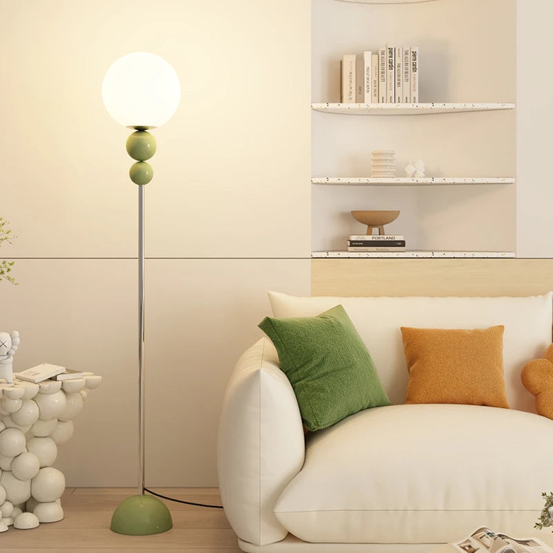 Cream Macaron Floor Lamp 20