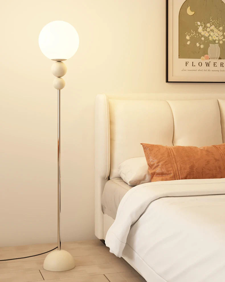 Cream Macaron Floor Lamp 25