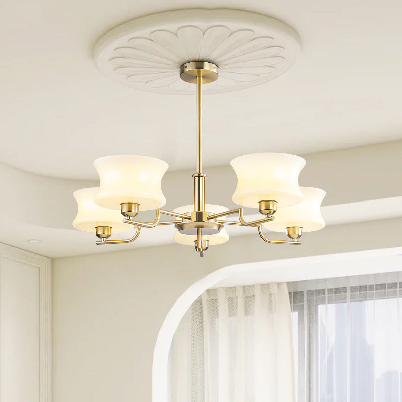 Cream_Metal_Glass_Chandelier_3