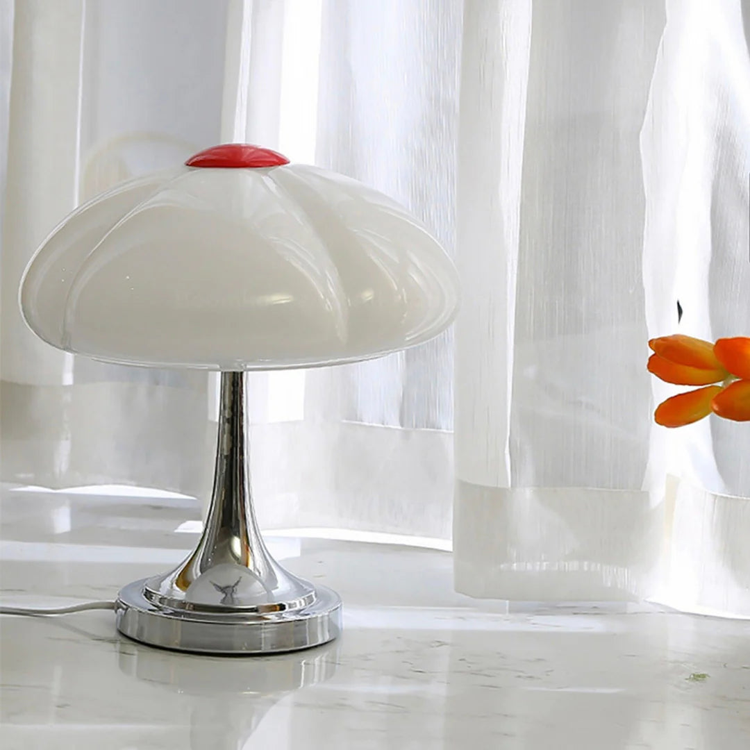 Cream Mushrooms Table Lamp 3