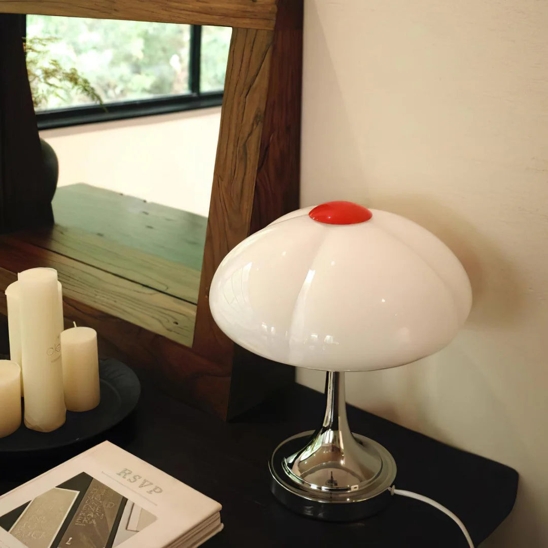 Cream Mushrooms Table Lamp 8