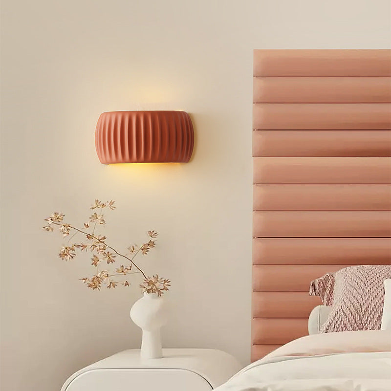 Cream_Pleated_Wall_Lamp_2