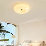 Cream_Round_Ceiling_Light_in the lounge