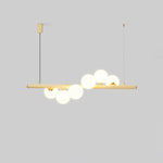 Cream Yellow Beaded Chandelier 17