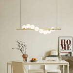 Cream Yellow Beaded Chandelier 23