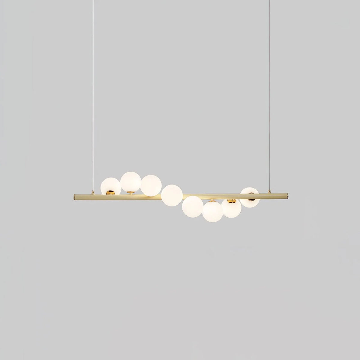 Cream Yellow Beaded Chandelier 26