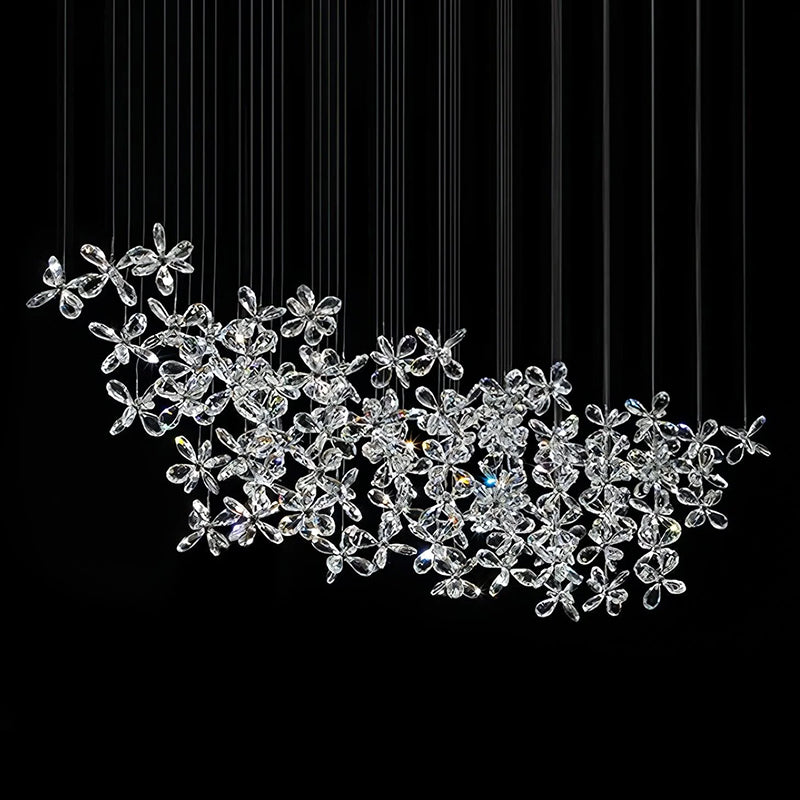 Cross star crystal Pendant lamp 7