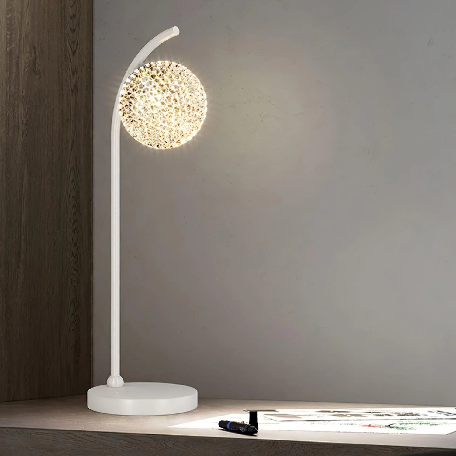 Crystal Ball Table Lamp 19