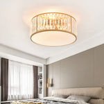 Crystal_Ceiling_Light_in the modern bedroom