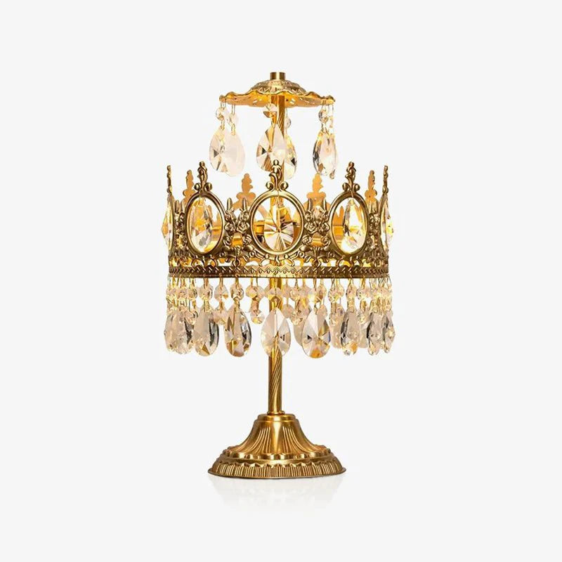 Crystal Crown Table Lamp 1